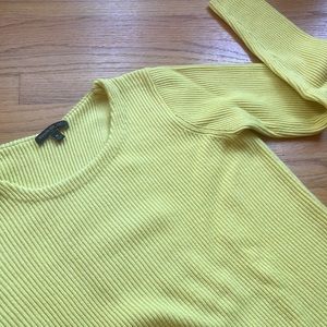 Banana Republic yellow sweater